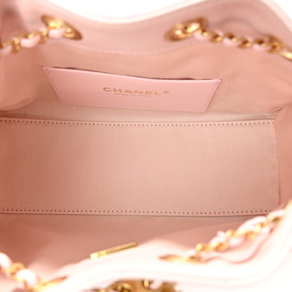Chanel Caviar Quilted Mini Chanel 25 Handbag Light Pink 8 of 20