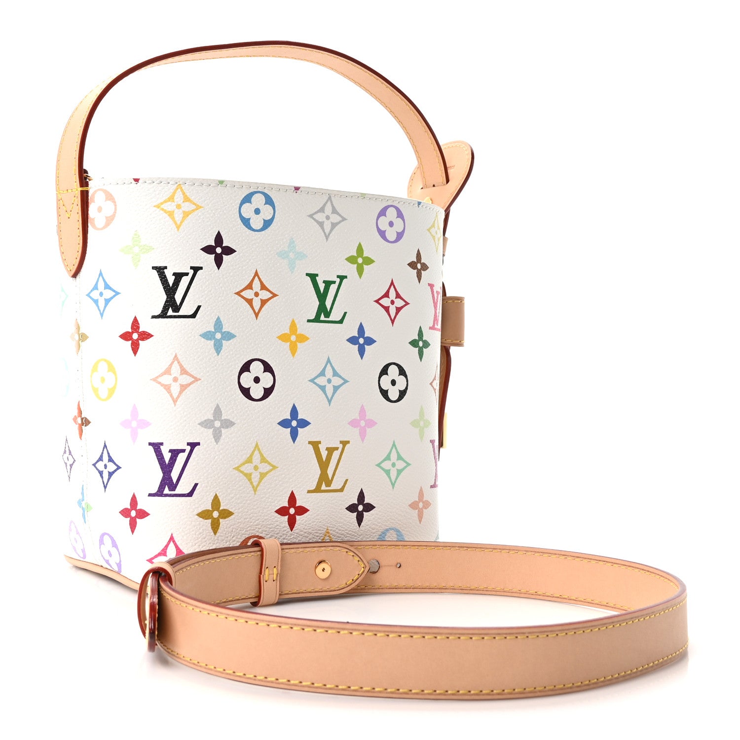 Louis Vuitton LV X TM Monogram Multicolor All In BB White 4 of 11