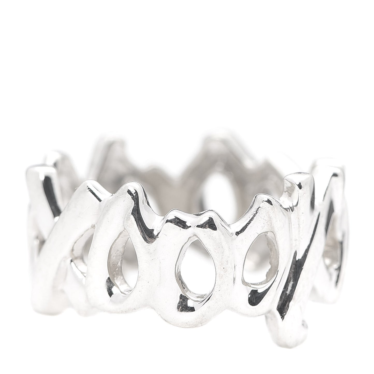 Sterling Silver Paloma Picasso Love Kisses Ring 52 6