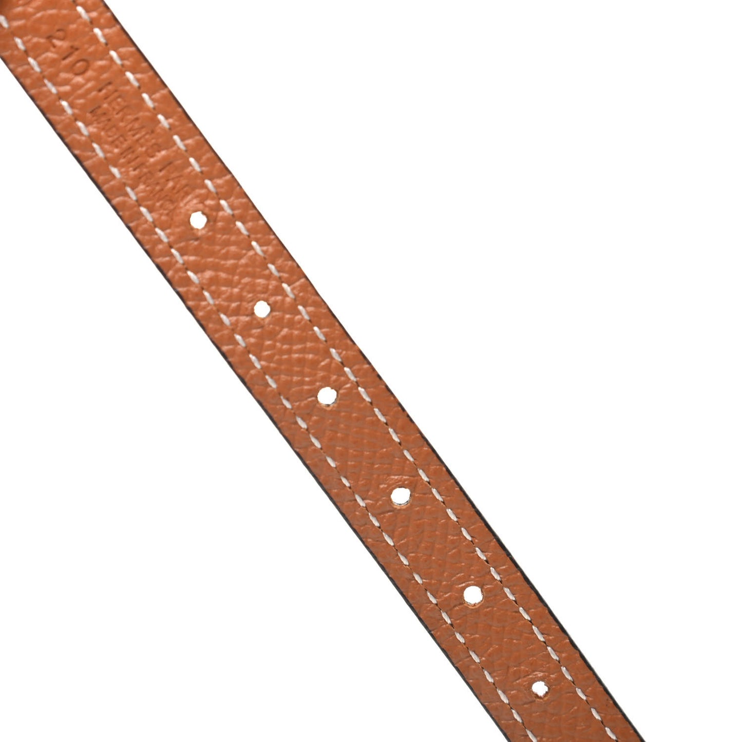 Swift Epsom 13mm Belt Strap 70 Black Gold