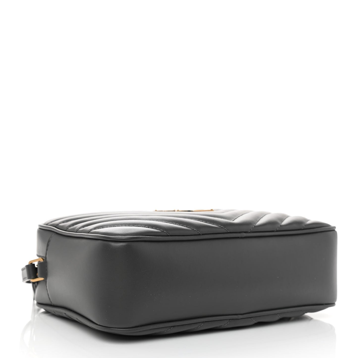 Calfskin Matelasse Monogram Lou Camera Bag Dark Smog