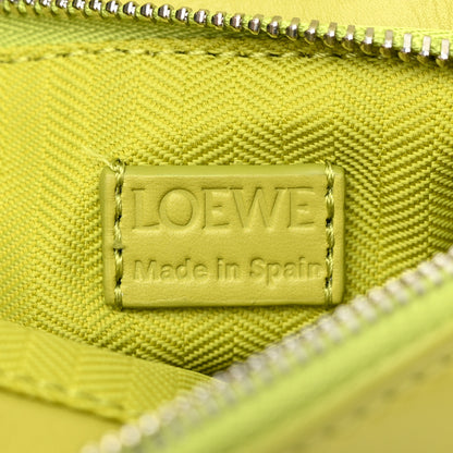 Loewe Calfskin Mini Puzzle Edge Bag Lime 6 of 10