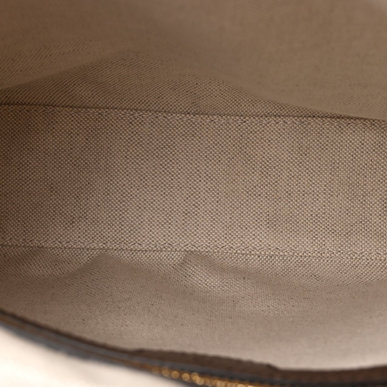 Gucci Monogram Jumbo GG Textured Dollar Calfskin Web Messenger Shoulder Bag Camel Ebony New Acero 5 of 11