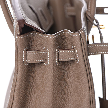 Hermes Togo Birkin 25 Etoupe 11 of 33