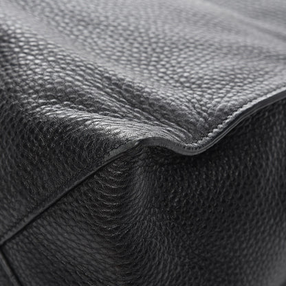 Miu Miu Vitello Daino Tote Nero Black Caramel 12 of 20