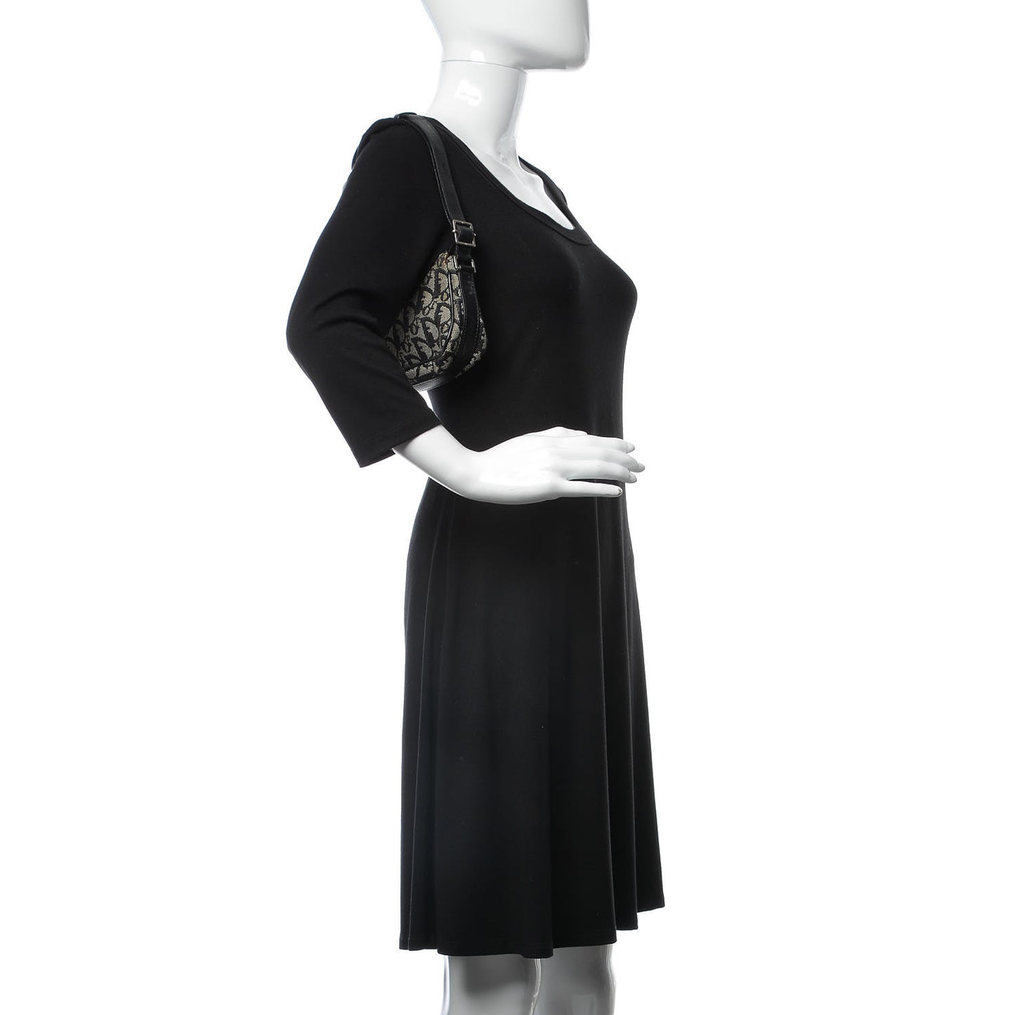 Monogram Shoulder Bag Black