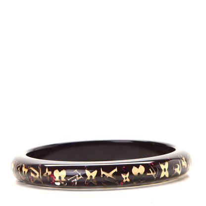 Louis Vuitton Resin Swarovski Medium Inclusion Bracelet PM Amarante 1 of 4