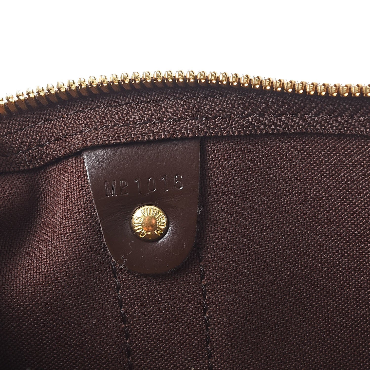 Louis Vuitton Damier Ebene Keepall 50 7 of 10