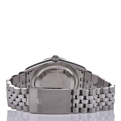 Rolex Stainless Steel 36mm Oyster Perpetual Datejust Watch White Roman 16220 4 of 6