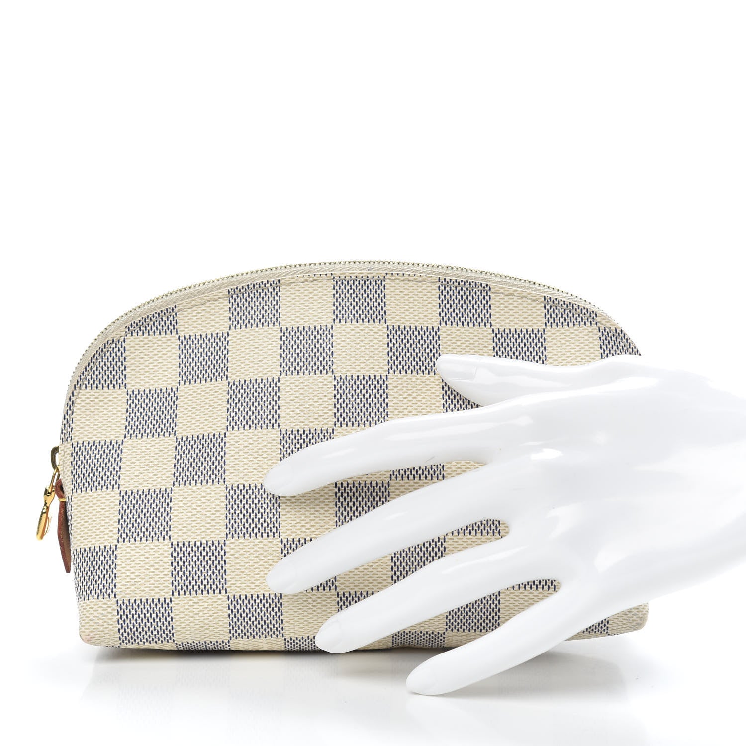 Louis Vuitton Damier Azur Cosmetic Pouch 2 of 10