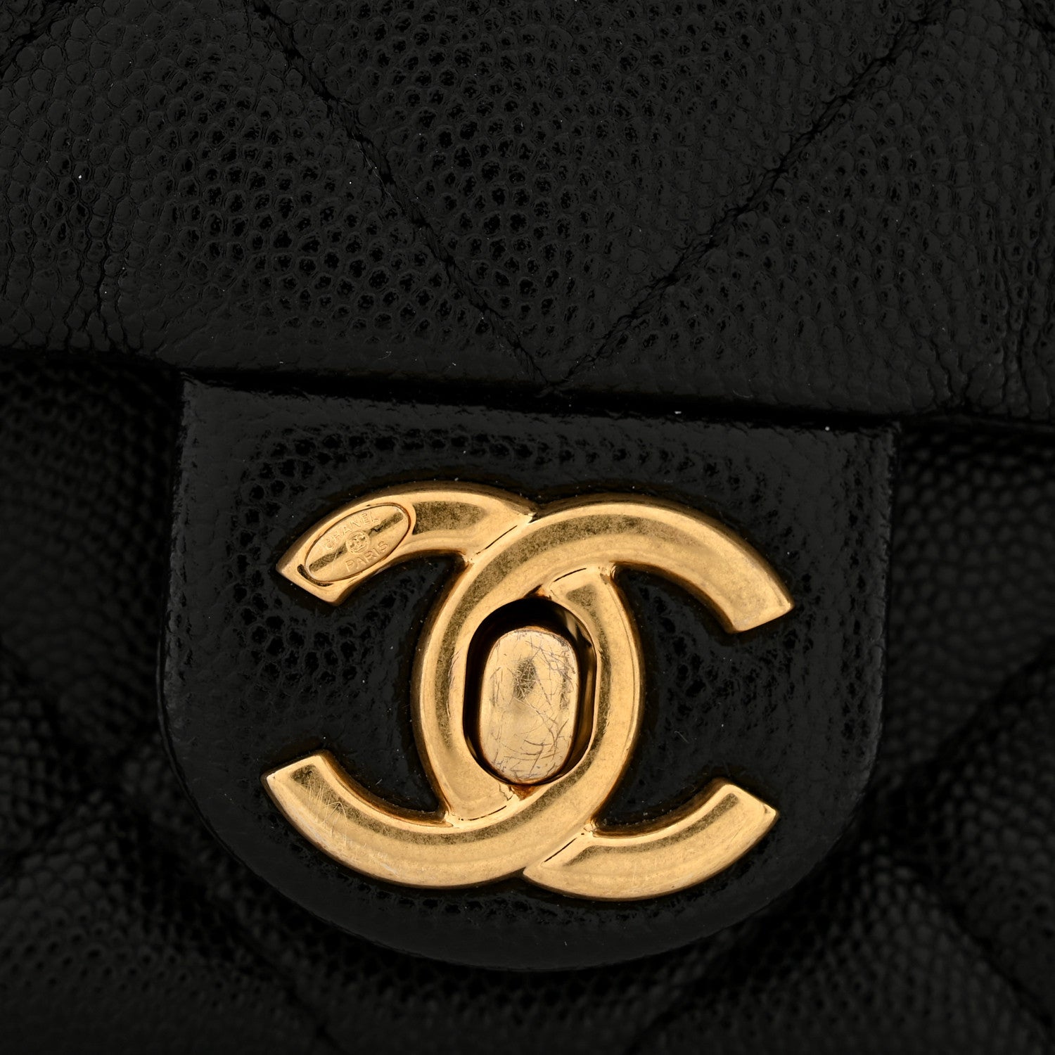 Chanel Caviar Quilted Funky Match Mini Flap Black 11 of 11