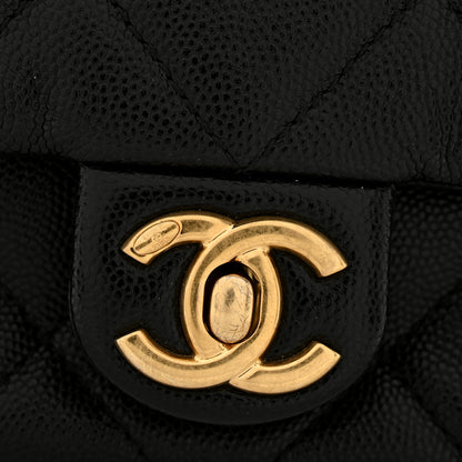 Chanel Caviar Quilted Funky Match Mini Flap Black 11 of 11