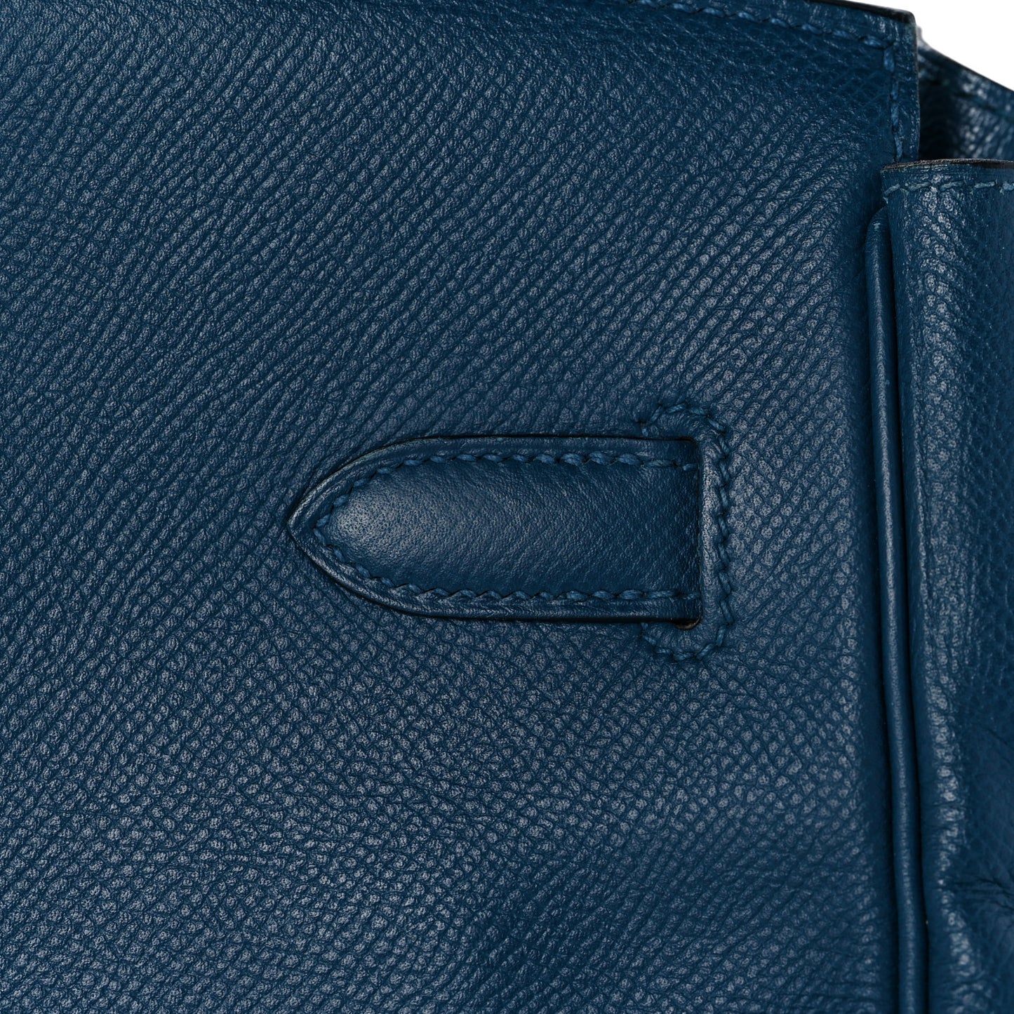 Epsom Birkin 35 Bleu Izmir