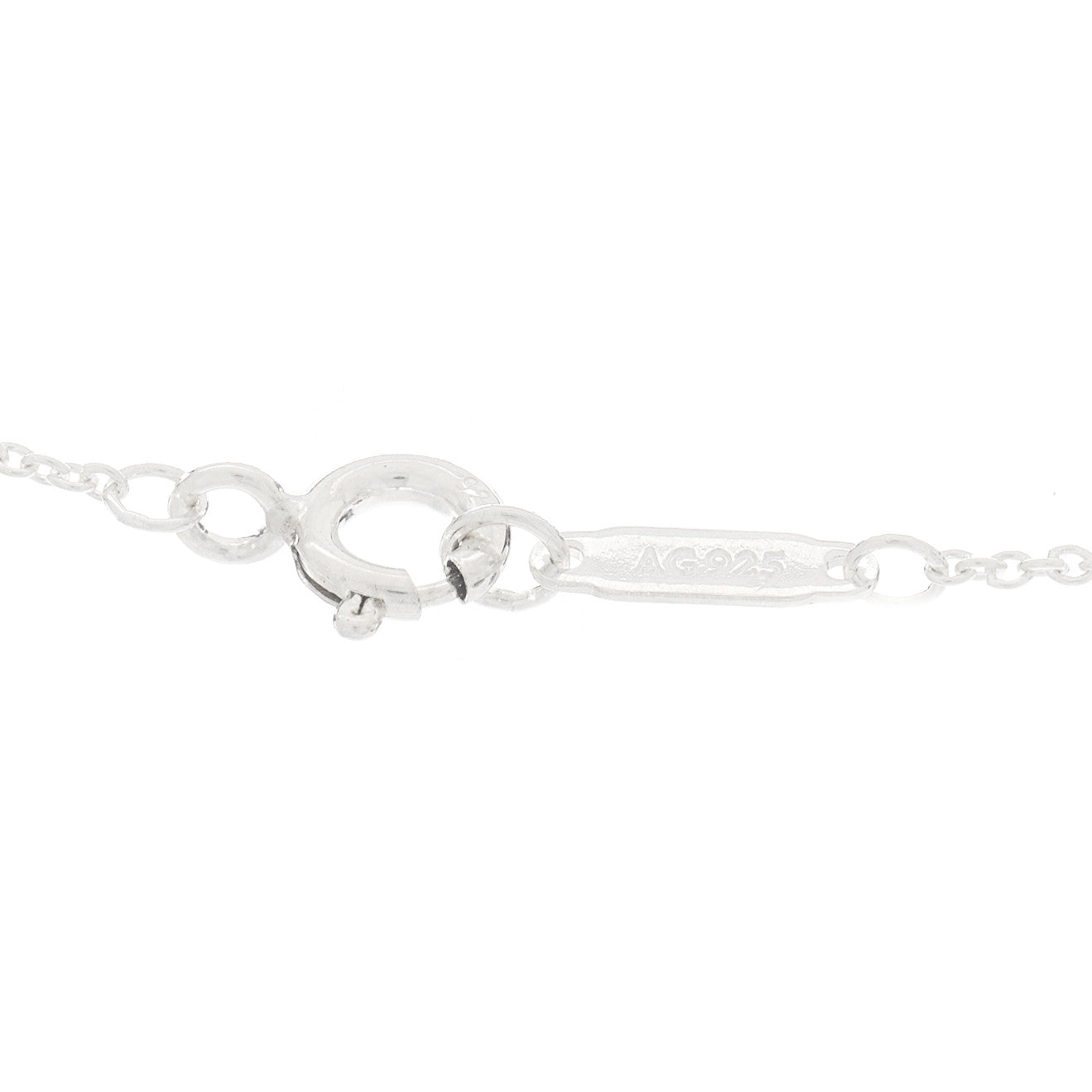 Tiffany Sterling Silver Small Return to Tiffany Heart Pendant Necklace 4 of 5