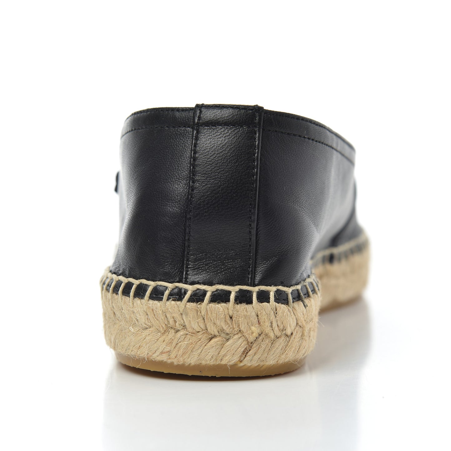 Lambskin Mens Espadrilles 40.5 Black