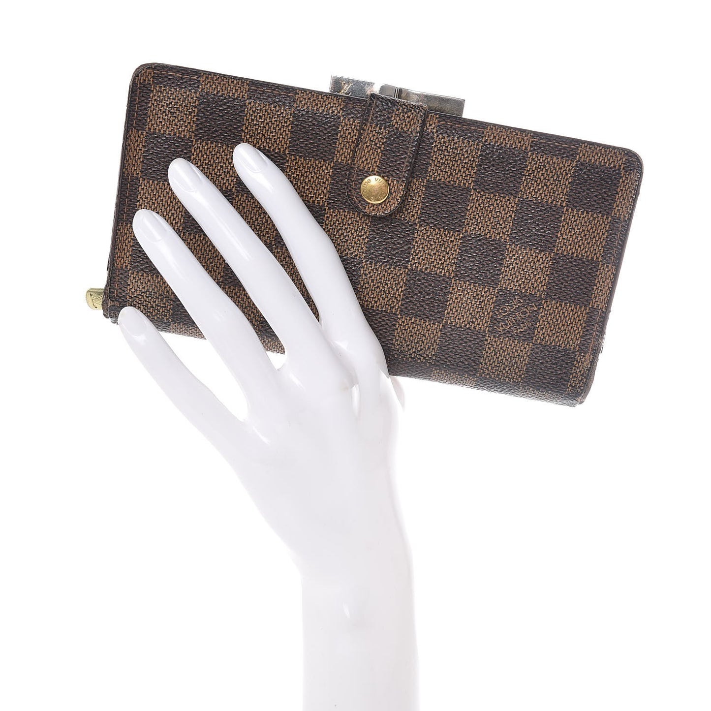 Damier Ebene Continental French Purse Wallet