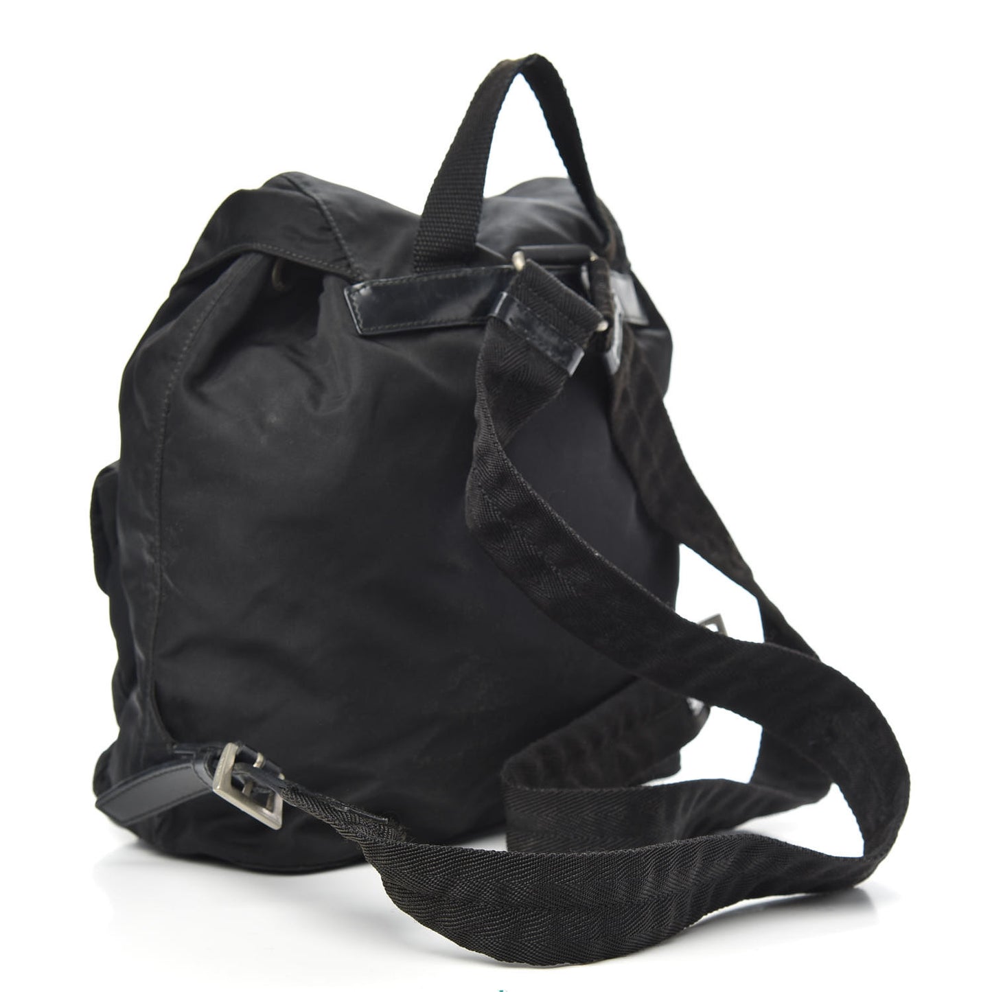 Nylon Vela Medium Backpack Black