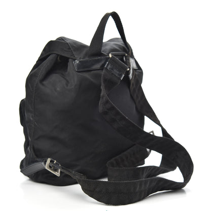 Prada Nylon Vela Medium Backpack Black 2 of 8