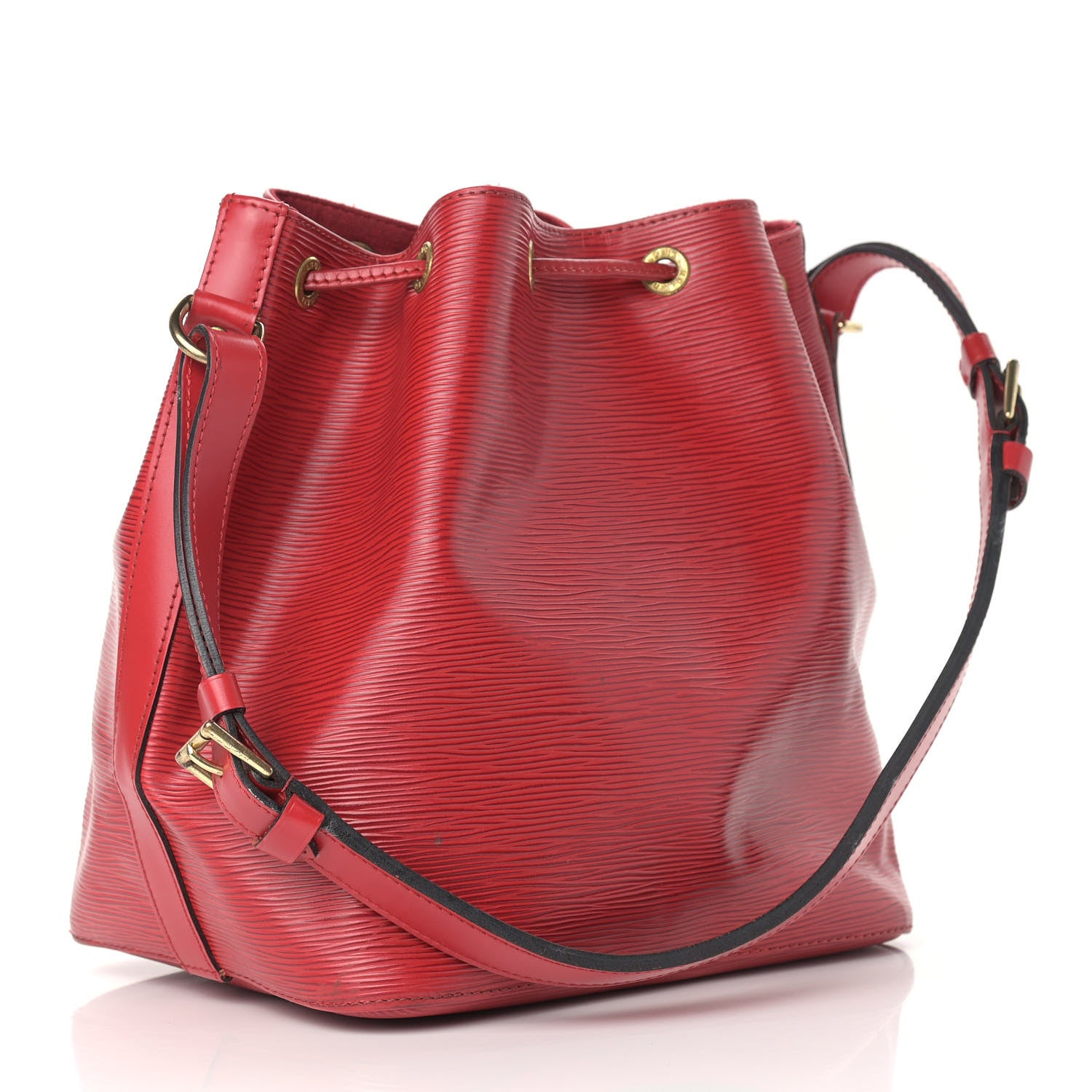 Louis Vuitton Epi Petit Noe Castillan Red 3 of 14