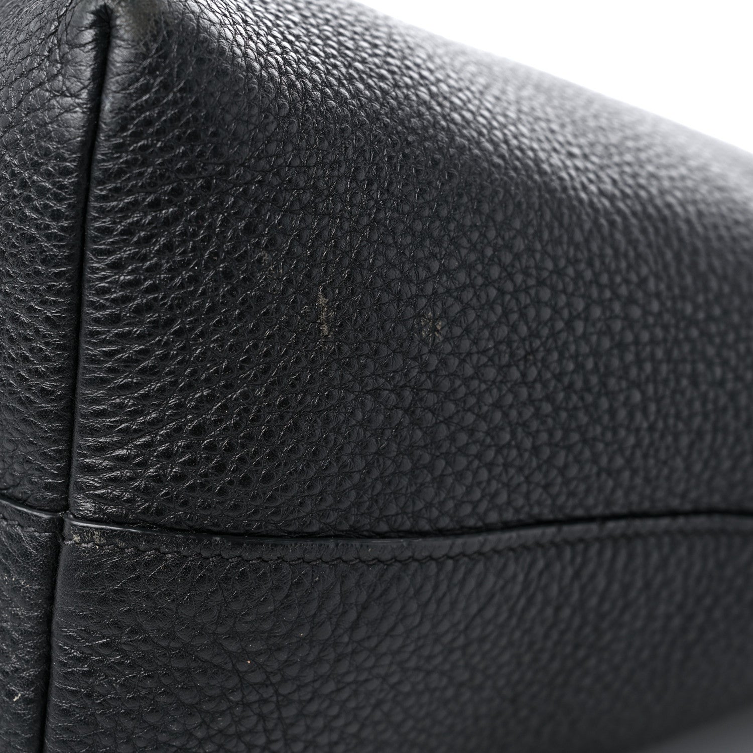Prada Vitello Daino Pocket Shopping Tote Black 13 of 16