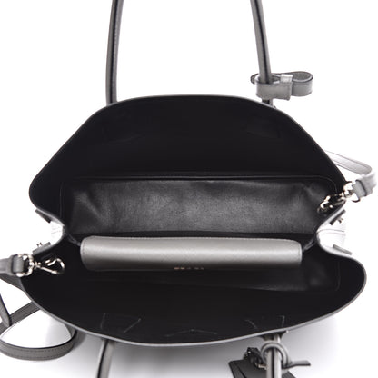 Prada Saffiano Cuir Medium Double Bag Marmo 5 of 9