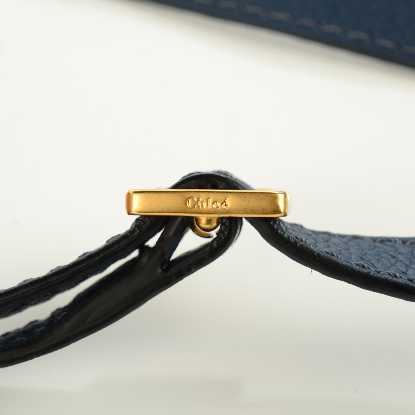 Calfskin Mini Marcie Round Crossbody Bag Royal Navy