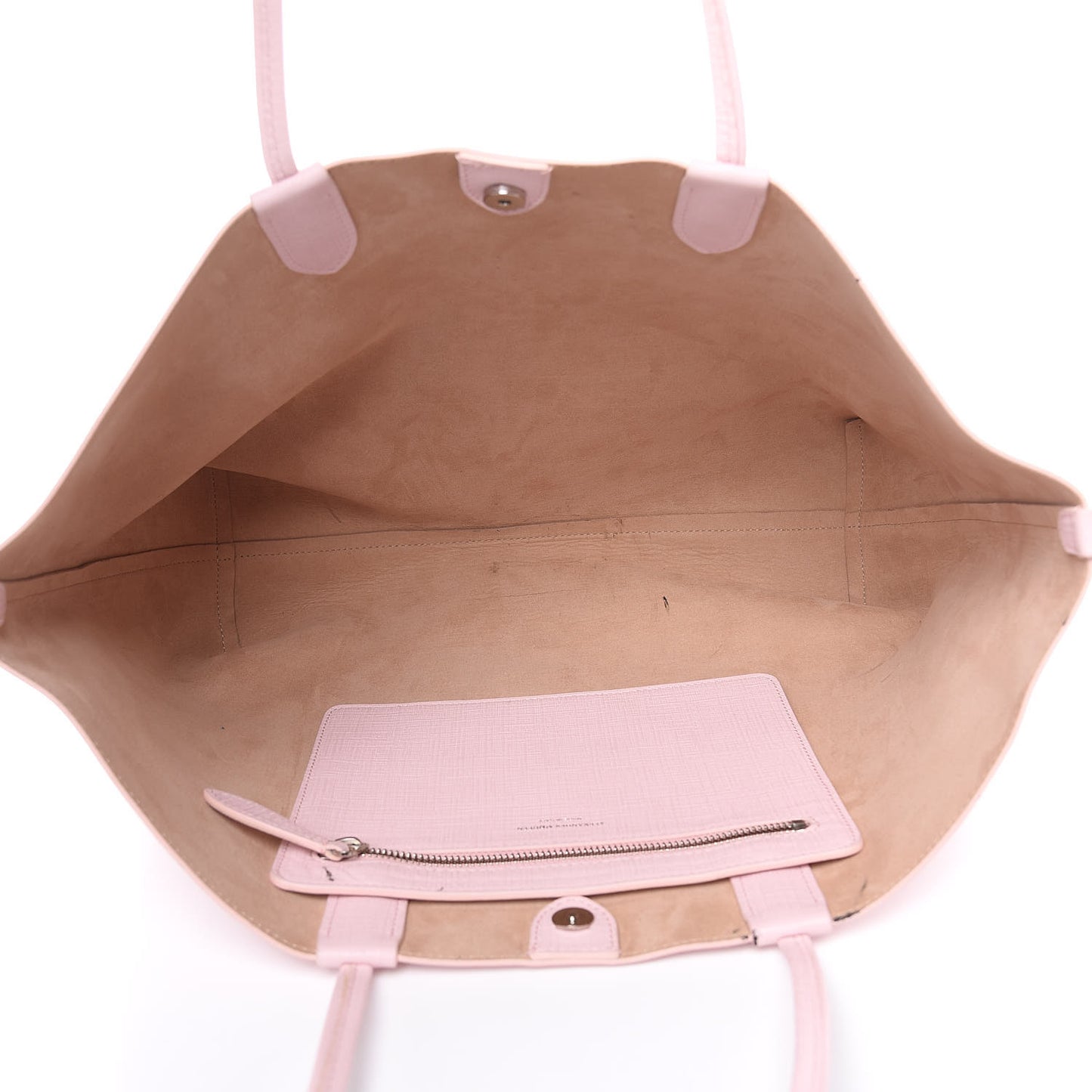 Saffiano Shopper Tote Baby Pink