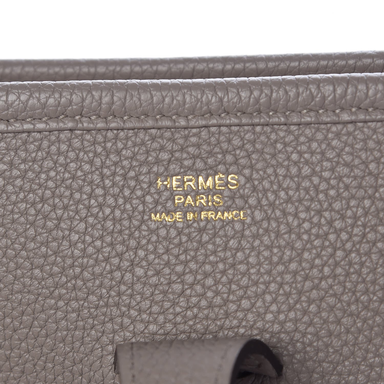 Hermes Taurillon Clemence Evelyne III PM Gris Asphalte 6 of 7