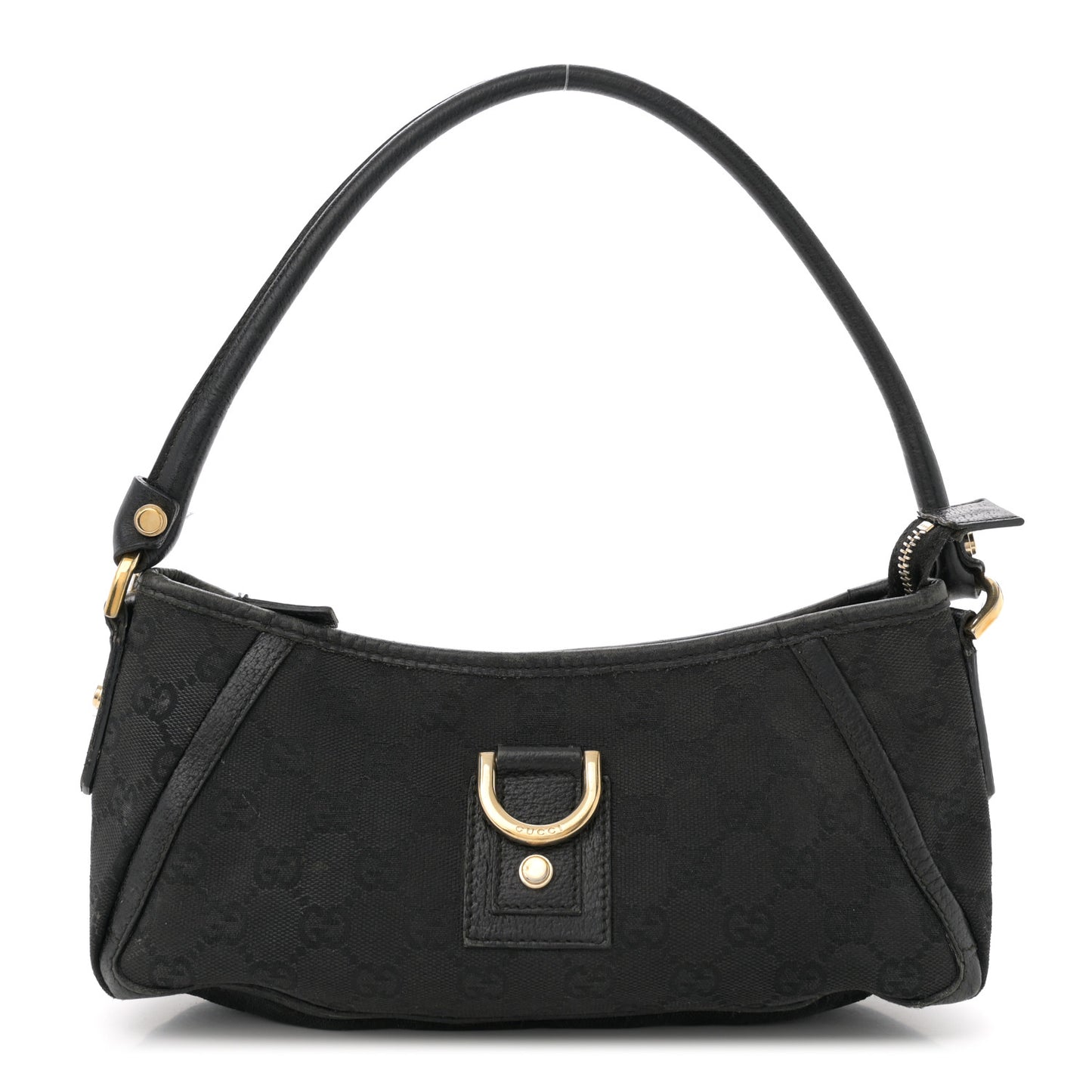 Monogram D Ring Abbey Pochette Black