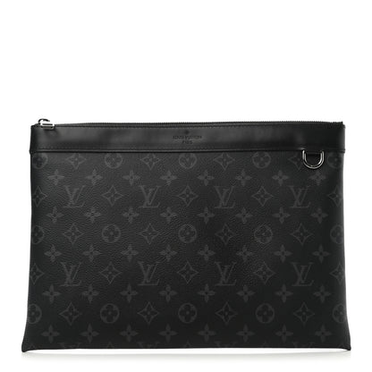 Louis Vuitton Monogram Eclipse Discovery Pochette GM 1 of 9