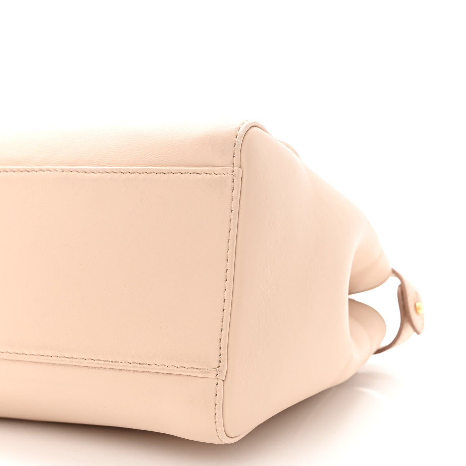 Fendi Nappa Stacked Bar Mini Peekaboo Iconic Satchel Rosa Plaster 11 of 11