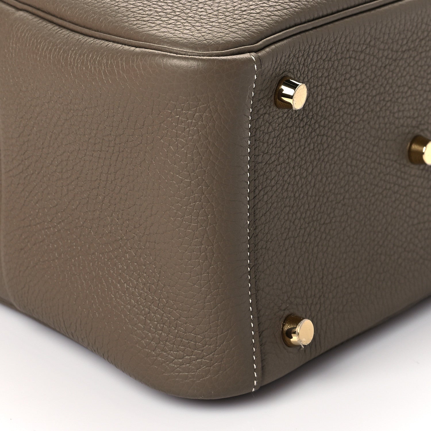 Hermes Taurillon Clemence Lindy 26 Etoupe 9 of 11