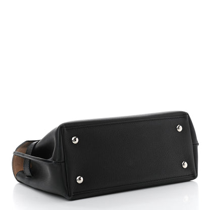 Louis Vuitton Calfskin Lockme Ever BB Black 4 of 11