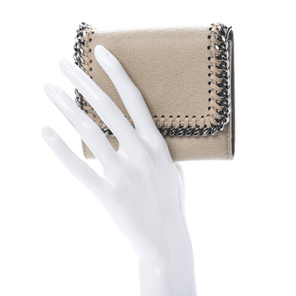 Stella McCartney Shaggy Deer Small Falabella Flap Wallet Beige 2 of 8