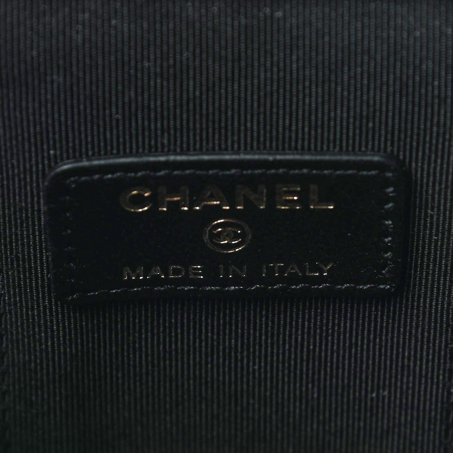 Chanel Lambskin Quilted My Chanel Lady Vanity Case With Chain Black 6 of 7