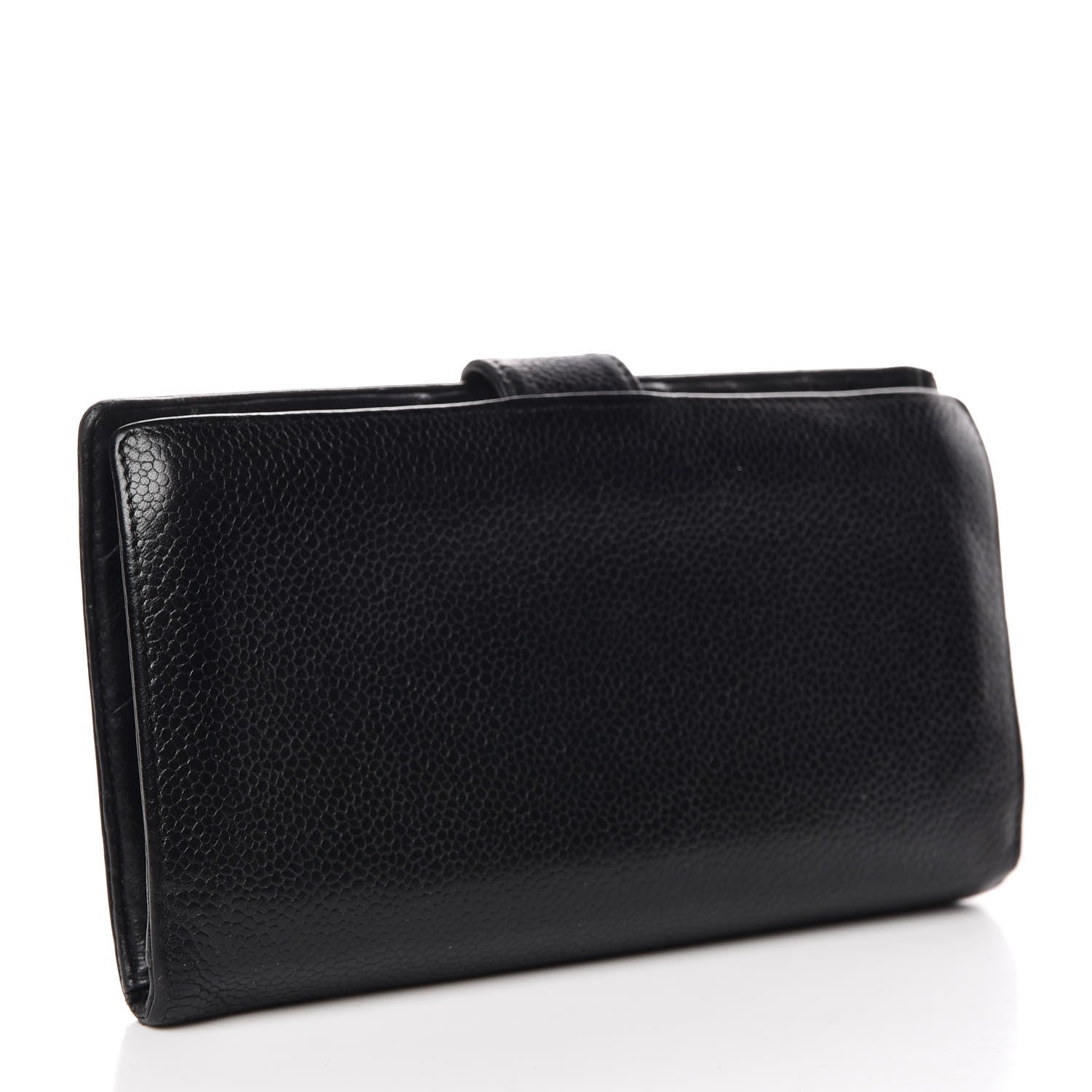Chanel Caviar Timeless CC French Wallet Black 3 of 11
