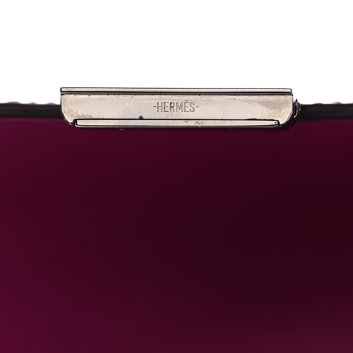 Hermes Shiny Alligator Constance Long Wallet Rose Scheherazade 9 of 24
