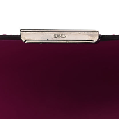 Hermes Shiny Alligator Constance Long Wallet Rose Scheherazade 9 of 24