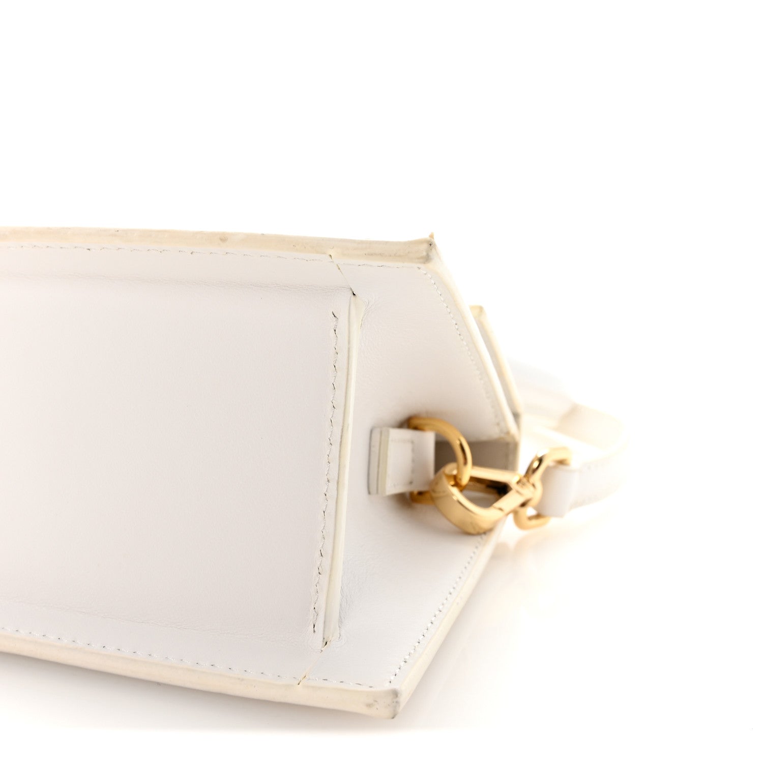 Jacquemus Smooth Calfskin Le Chiquito Moyen White 9 of 9