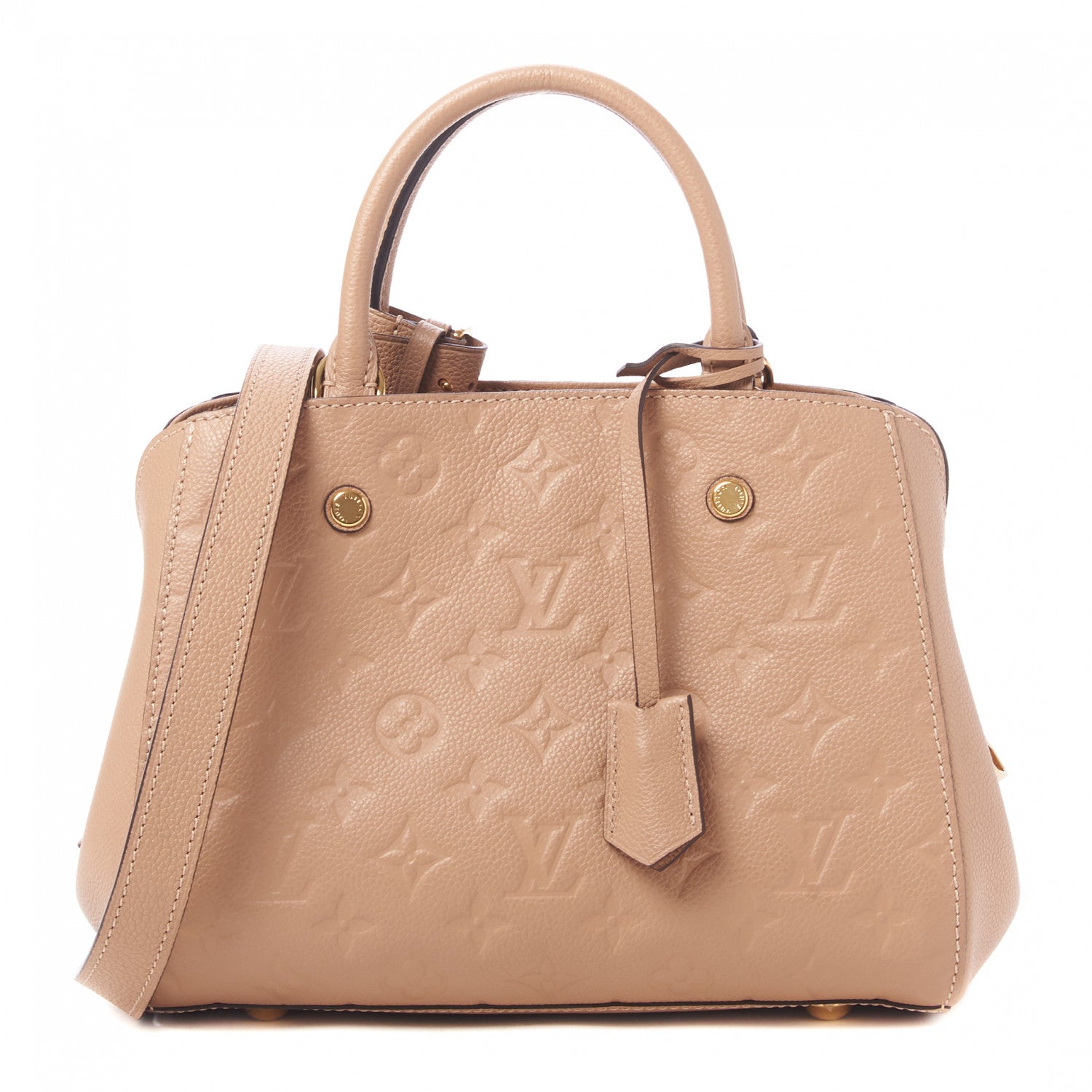 Louis Vuitton Empreinte Montaigne BB Papyrus 1 of 7