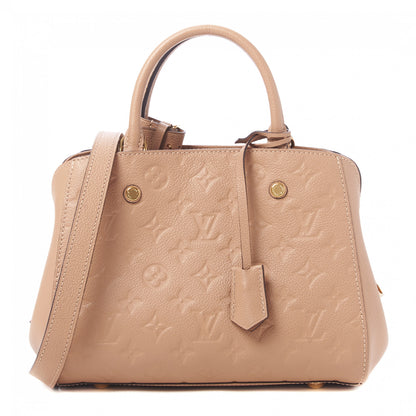 Louis Vuitton Empreinte Montaigne BB Papyrus 1 of 7