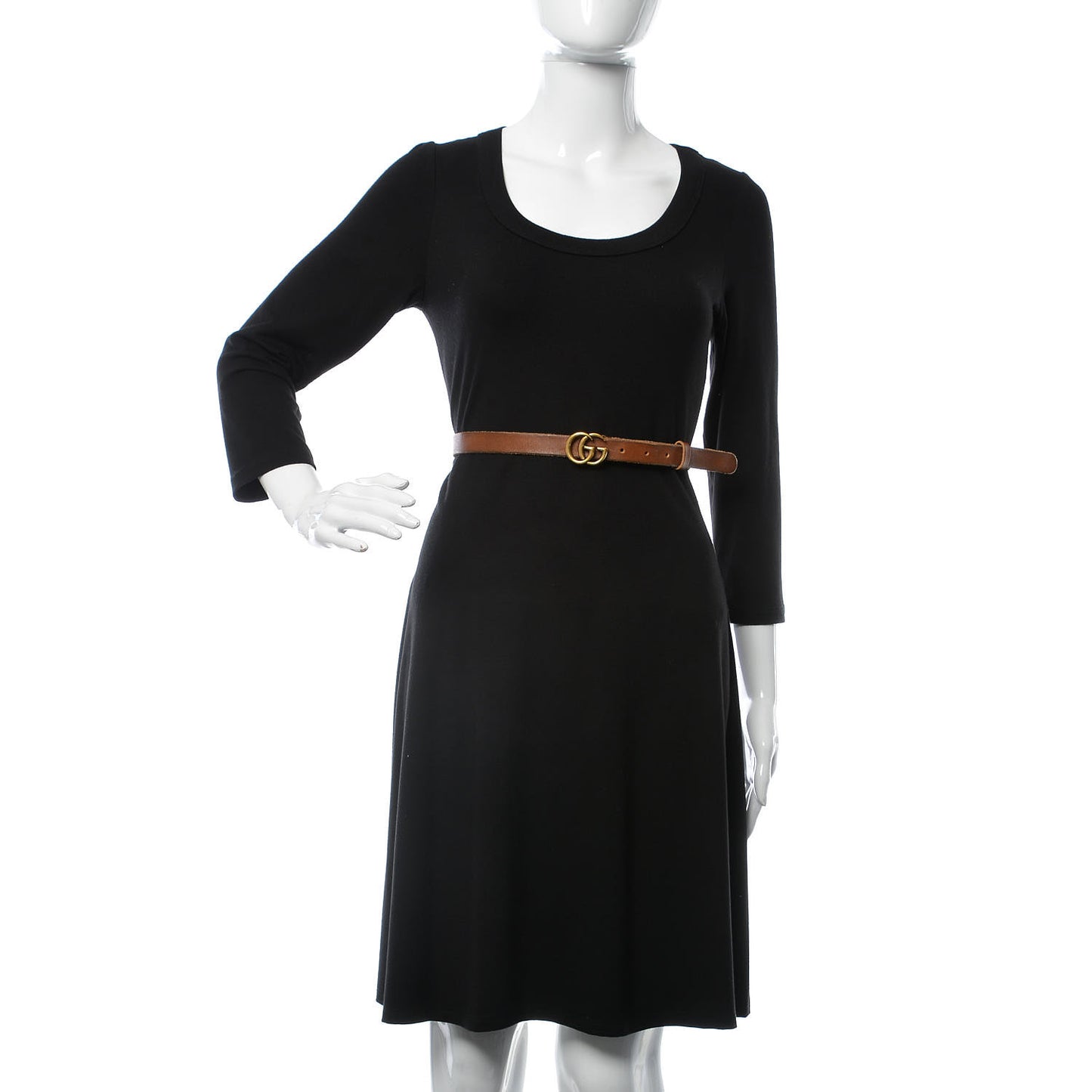 Faded Calfskin Double G 20mm Belt 80 32 Cuir