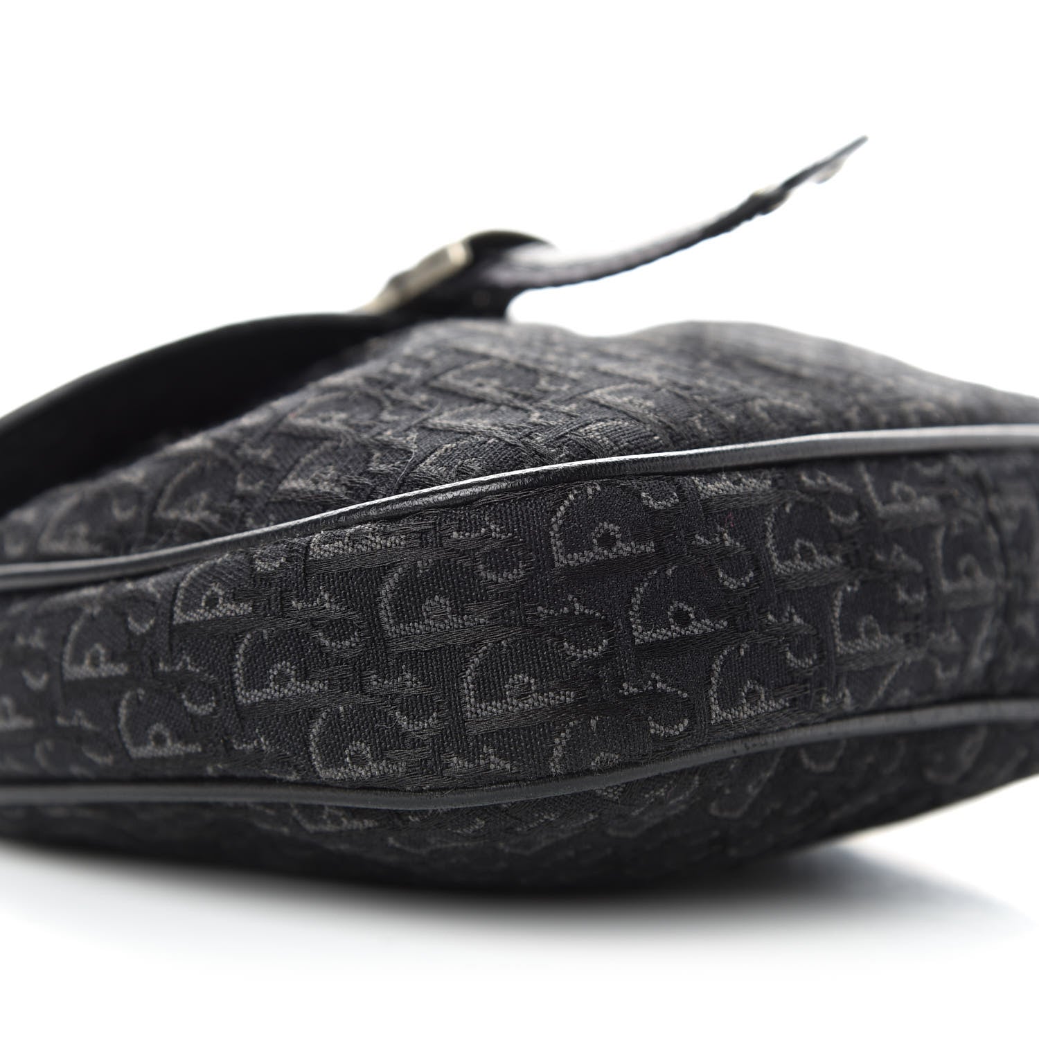 Christian Dior Monogram Crossbody Bag Black 6 of 8