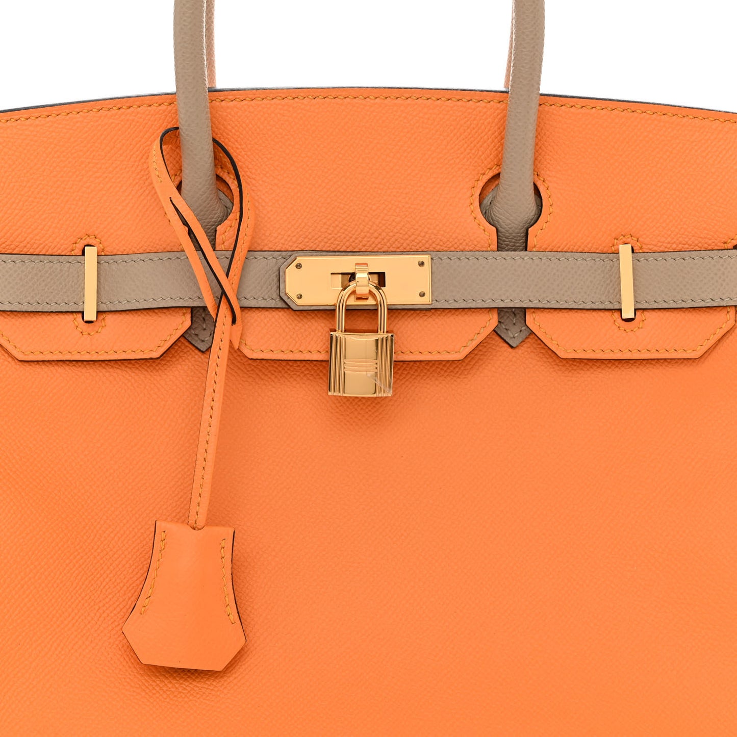 Epsom Horseshoe Birkin 30 Jaune D'or Trench
