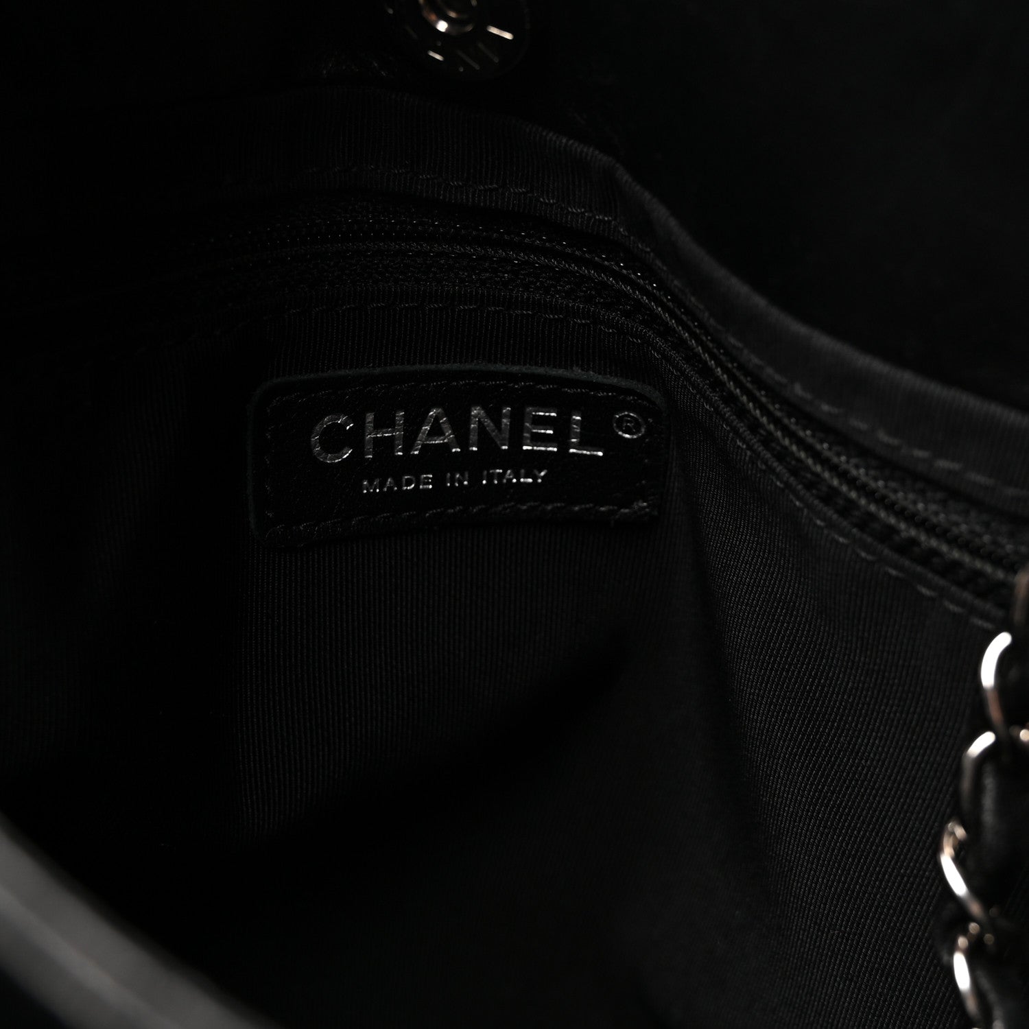 Chanel Calfskin Large Trianon Tote Black 6 of 9