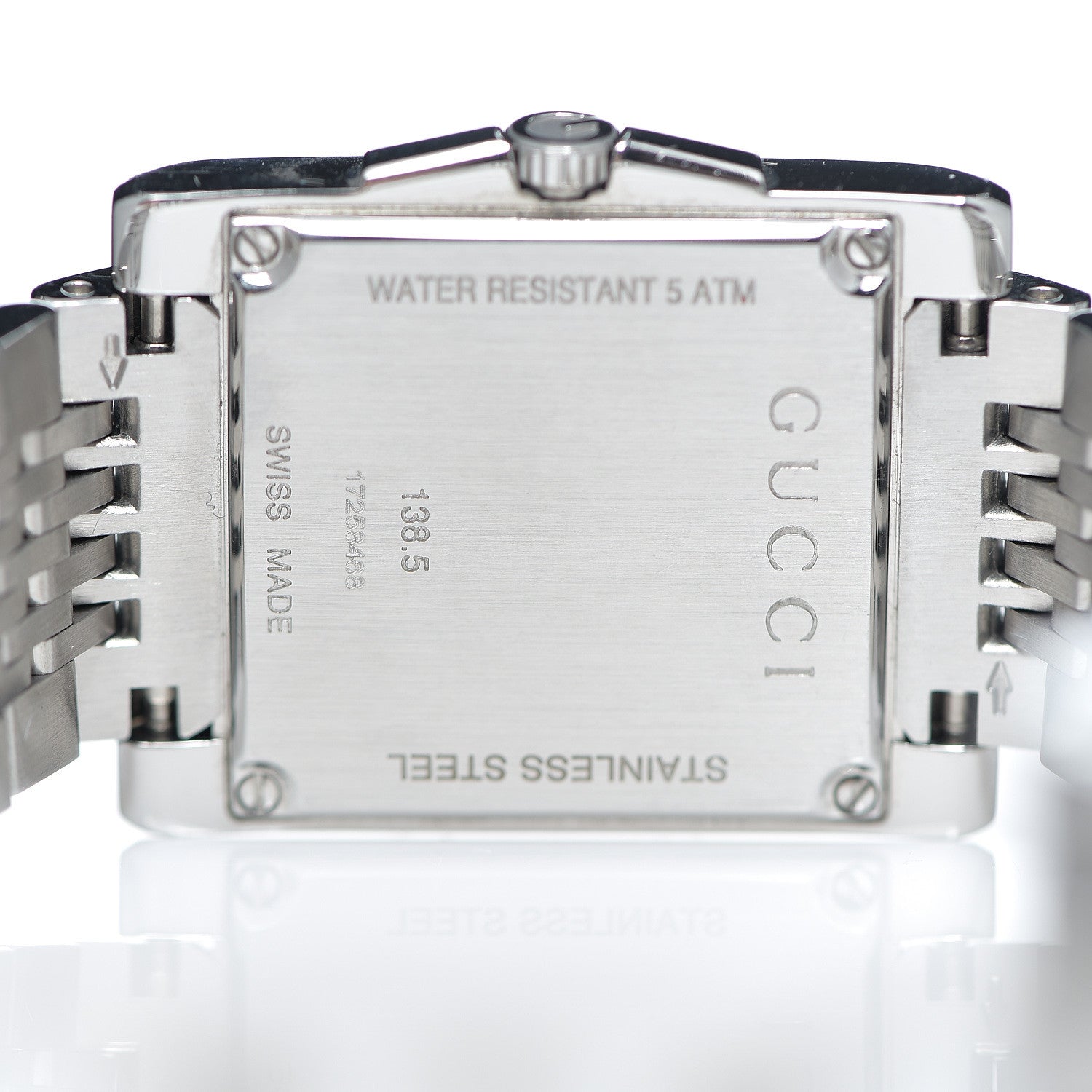 Gucci Stainless Steel 26mm G-Timeless Rectangle Quartz Watch 4 of 6
