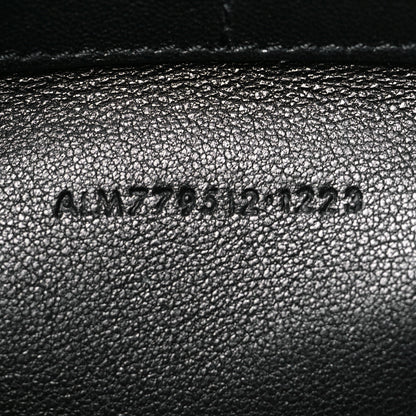 Saint Laurent Lambskin Large Puffy Pouch Black 7 of 8