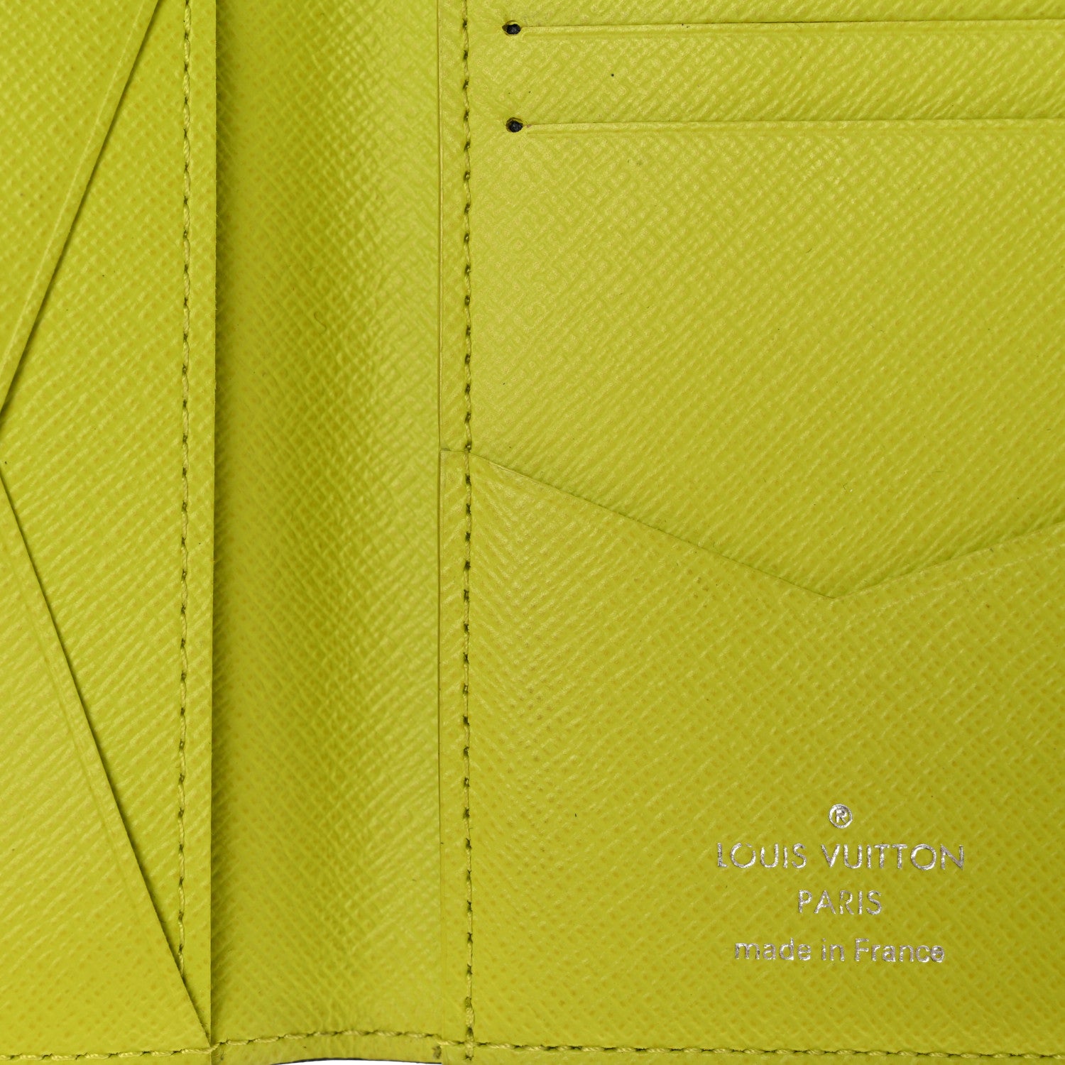 Louis Vuitton Taigarama Pocket Organizer NM Yellow 11 of 12