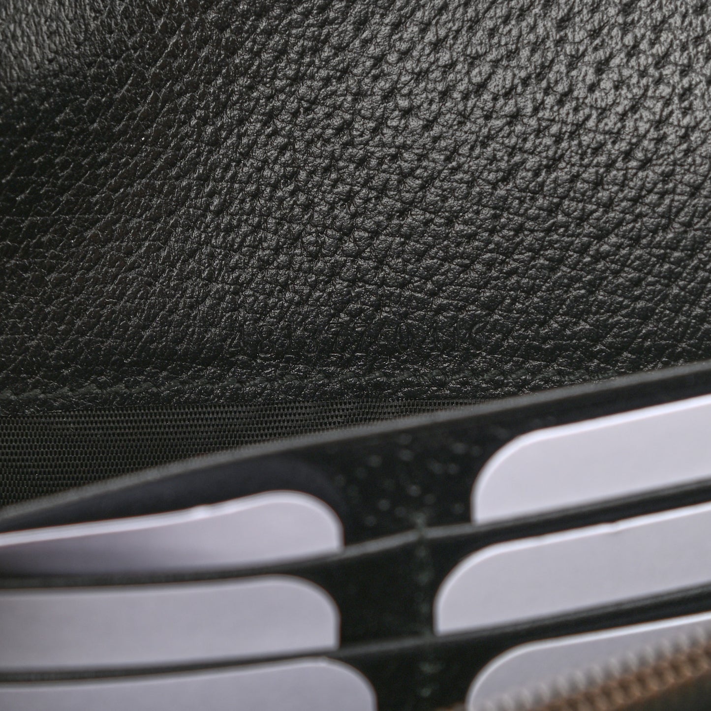 Calfskin Web Mini Dionysus Chain Wallet Black