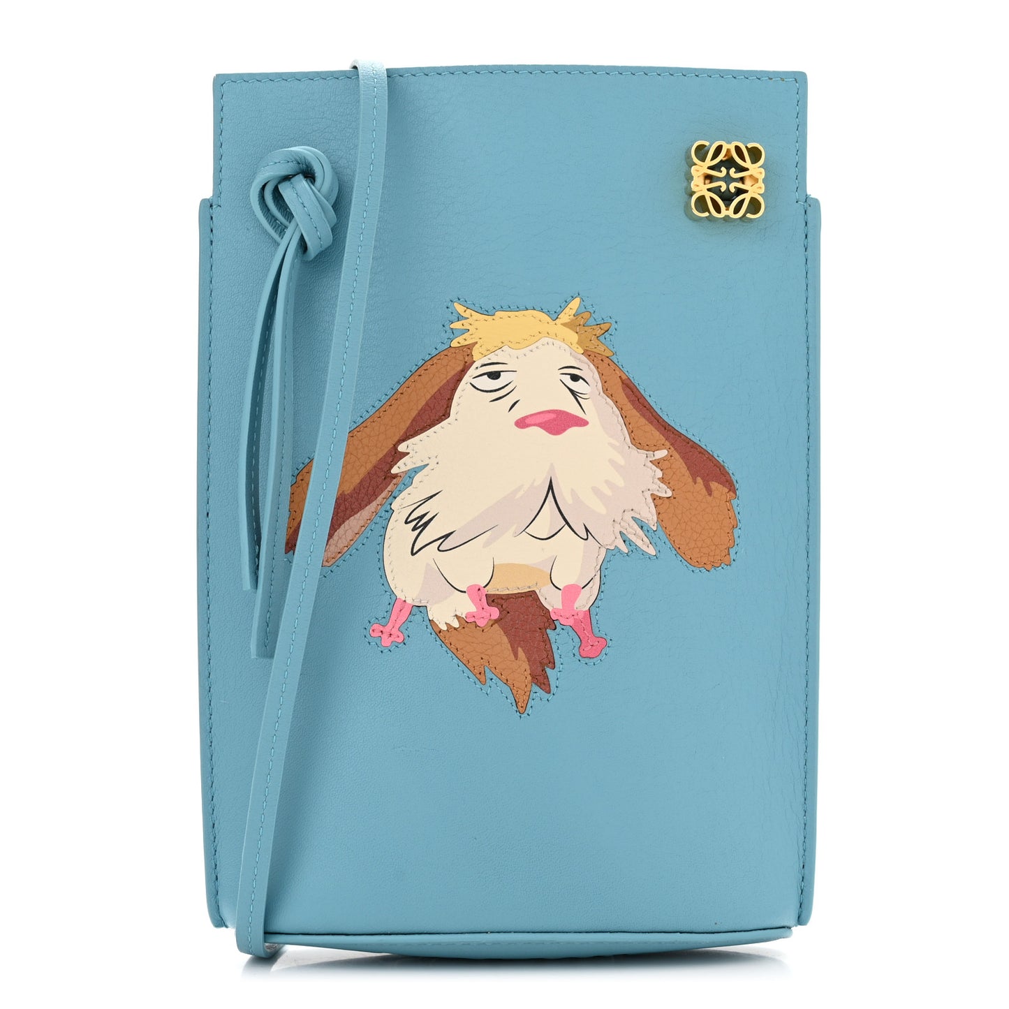 X HOWL'S MOVING CASTLE Calfskin Heen Dice Pocket